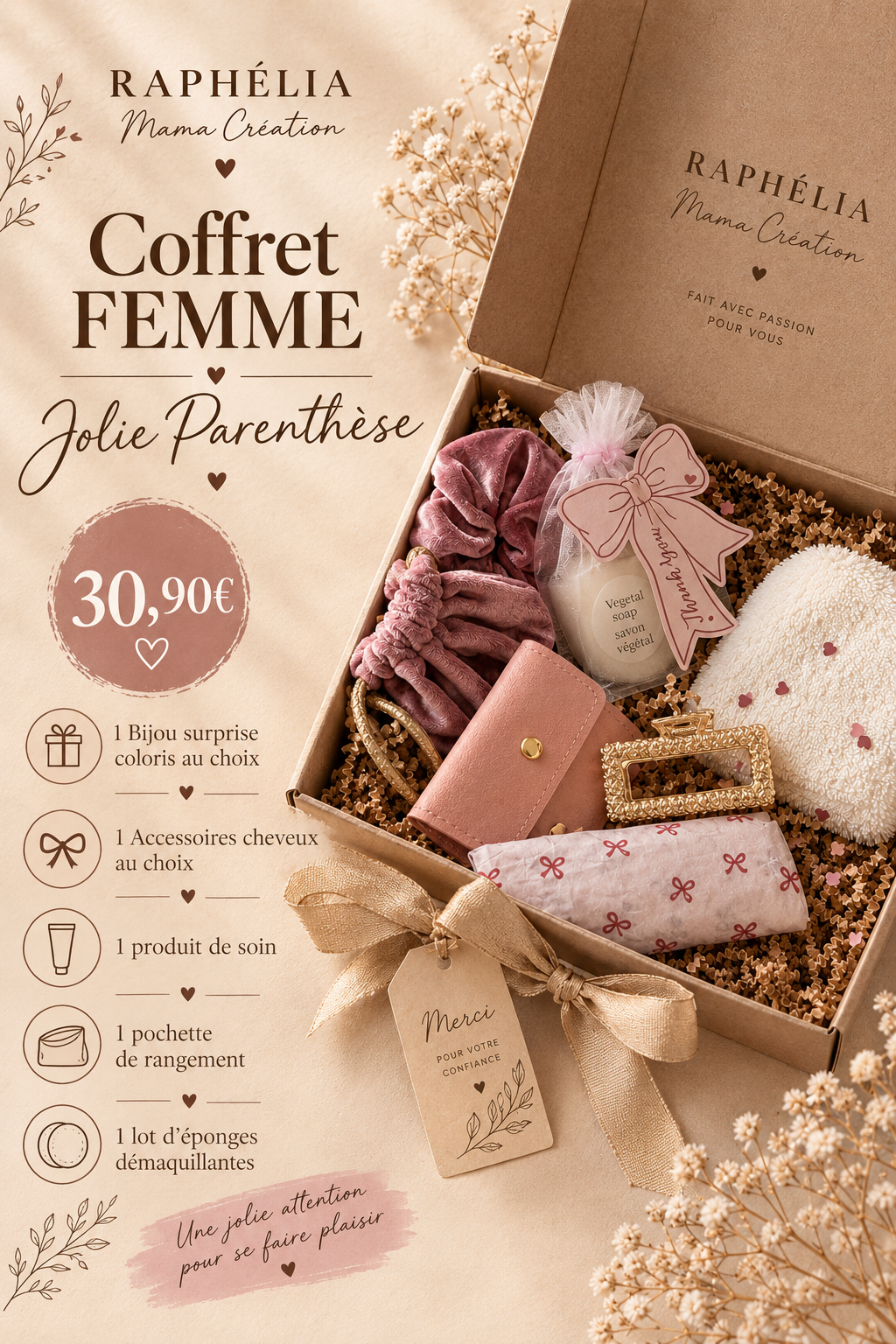Coffret FEMME — Jolie Parenthèse 🌸