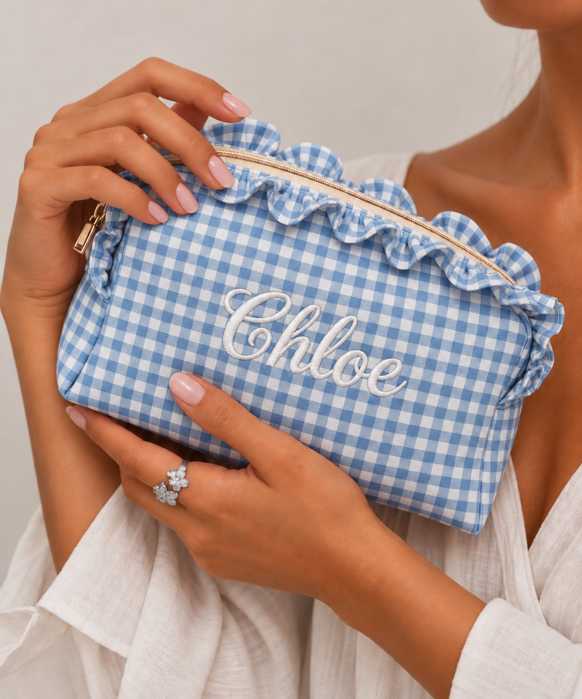 Trousse VICHY personnalisable